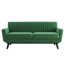 Load image into Gallery viewer, Engage Channel Tufted Performance Velvet Loveseat by Modway
