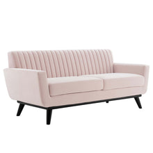 Load image into Gallery viewer, Engage Channel Tufted Performance Velvet Loveseat by Modway
