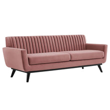 Load image into Gallery viewer, Engage Channel Tufted Performance Velvet Sofa by Modway