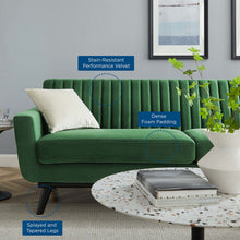 Load image into Gallery viewer, Engage Channel Tufted Performance Velvet Sofa by Modway