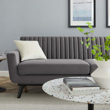 Load image into Gallery viewer, Engage Channel Tufted Performance Velvet Sofa by Modway