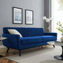 Load image into Gallery viewer, Engage Channel Tufted Performance Velvet Sofa by Modway