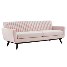 Load image into Gallery viewer, Engage Channel Tufted Performance Velvet Sofa by Modway