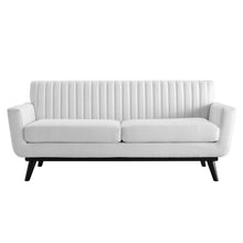 Load image into Gallery viewer, Engage Channel Tufted Fabric Loveseat by Modway