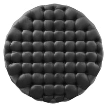 Load image into Gallery viewer, Amour Tufted Button Large Round Performance Velvet Ottoman by Modway