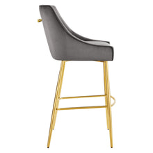 Load image into Gallery viewer, Discern Performance Velvet Bar Stool by Modway