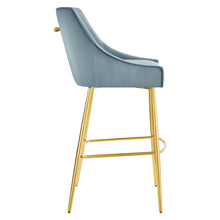 Load image into Gallery viewer, Discern Performance Velvet Bar Stool by Modway