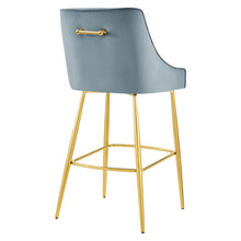 Load image into Gallery viewer, Discern Performance Velvet Bar Stool by Modway