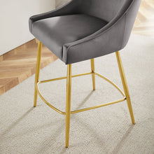 Load image into Gallery viewer, Discern Performance Velvet Counter Stool by Modway