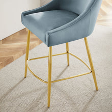 Load image into Gallery viewer, Discern Performance Velvet Counter Stool by Modway
