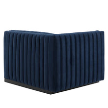 Load image into Gallery viewer, Conjure Channel Tufted Performance Velvet Left-Arm Chair by Modway