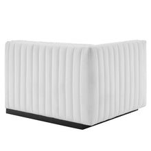 Load image into Gallery viewer, Conjure Channel Tufted Upholstered Fabric Left-Arm Chair by Modway