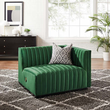 Load image into Gallery viewer, Conjure Channel Tufted Performance Velvet Right-Arm Chair by Modway