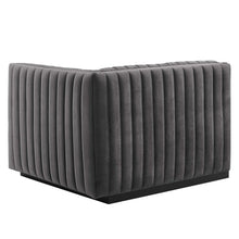 Load image into Gallery viewer, Conjure Channel Tufted Performance Velvet Right-Arm Chair by Modway