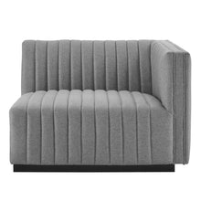 Load image into Gallery viewer, Conjure Channel Tufted Upholstered Fabric Right-Arm Chair by Modway