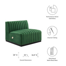 Load image into Gallery viewer, Conjure Channel Tufted Performance Velvet Armless Chair by Modway