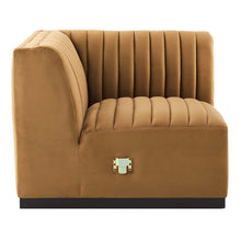 Load image into Gallery viewer, Conjure Channel Tufted Performance Velvet Left Corner Chair by Modway