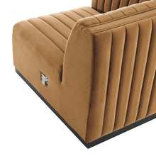 Load image into Gallery viewer, Conjure Channel Tufted Performance Velvet Left Corner Chair by Modway