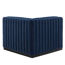 Load image into Gallery viewer, Conjure Channel Tufted Performance Velvet Left Corner Chair by Modway