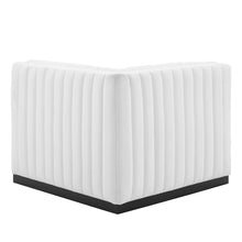 Load image into Gallery viewer, Conjure Channel Tufted Upholstered Fabric Left Corner Chair by Modway