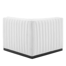 Load image into Gallery viewer, Conjure Channel Tufted Upholstered Fabric Right Corner Chair by Modway