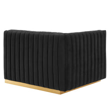 Load image into Gallery viewer, Conjure Channel Tufted Performance Velvet Left-Arm Chair by Modway