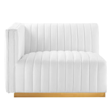 Load image into Gallery viewer, Conjure Channel Tufted Performance Velvet Left-Arm Chair by Modway