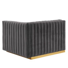 Load image into Gallery viewer, Conjure Channel Tufted Performance Velvet Right-Arm Chair by Modway