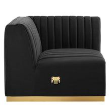 Load image into Gallery viewer, Conjure Channel Tufted Performance Velvet Right Corner Chair by Modway