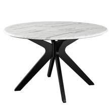 Load image into Gallery viewer, Traverse 50" Round Performance Artificial Marble Dining Table by Modway