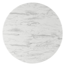 Load image into Gallery viewer, Traverse 50" Round Performance Artificial Marble Dining Table by Modway