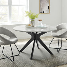 Load image into Gallery viewer, Traverse 50" Round Performance Artificial Marble Dining Table by Modway