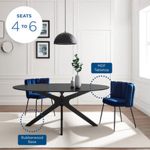 Load image into Gallery viewer, Traverse 71" Oval Dining Table by Modway