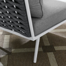 Load image into Gallery viewer, Stance Outdoor Patio Aluminum Corner Chair by Modway