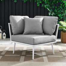 Load image into Gallery viewer, Stance Outdoor Patio Aluminum Corner Chair by Modway