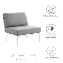 Load image into Gallery viewer, Stance Outdoor Patio Aluminum Armless Chair by Modway