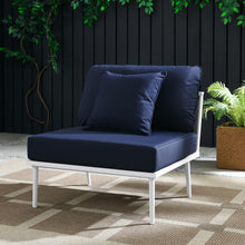 Load image into Gallery viewer, Stance Outdoor Patio Aluminum Armless Chair by Modway