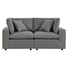 Load image into Gallery viewer, Commix Overstuffed Outdoor Patio Loveseat by Modway