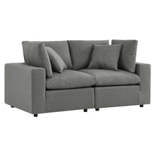 Load image into Gallery viewer, Commix Overstuffed Outdoor Patio Loveseat by Modway