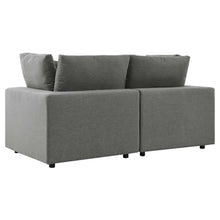 Load image into Gallery viewer, Commix Overstuffed Outdoor Patio Loveseat by Modway