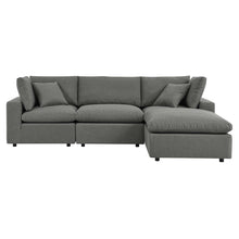 Load image into Gallery viewer, Commix 4-Piece Outdoor Patio Sectional Sofa by Modway