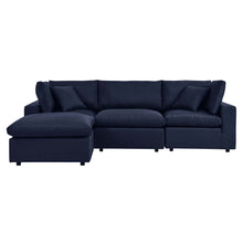 Load image into Gallery viewer, Commix 4-Piece Outdoor Patio Sectional Sofa by Modway