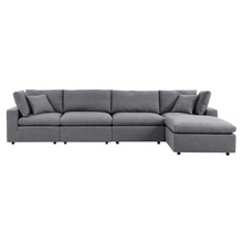 Load image into Gallery viewer, Commix 5-Piece Sunbrella¨ Outdoor Patio Sectional Sofa by Modway