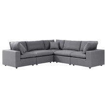 Load image into Gallery viewer, Commix 5-Piece Sunbrella¨ Outdoor Patio Sectional Sofa by Modway