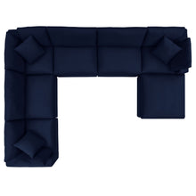 Load image into Gallery viewer, Commix 7-Piece Sunbrella¨ Outdoor Patio Sectional Sofa