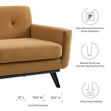 Load image into Gallery viewer, Engage Performance Velvet Loveseat by Modway