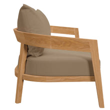 Load image into Gallery viewer, Brisbane Teak Wood Outdoor Patio Loveseat by Modway