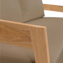 Load image into Gallery viewer, Brisbane Teak Wood Outdoor Patio Loveseat by Modway