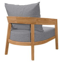 Load image into Gallery viewer, Brisbane Teak Wood Outdoor Patio Armchair by Modway