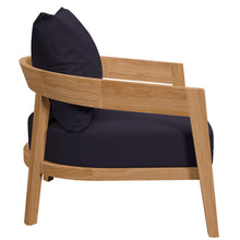 Load image into Gallery viewer, Brisbane Teak Wood Outdoor Patio Armchair by Modway